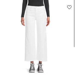 Hudson Jeans Women's Wide Leg White Denim